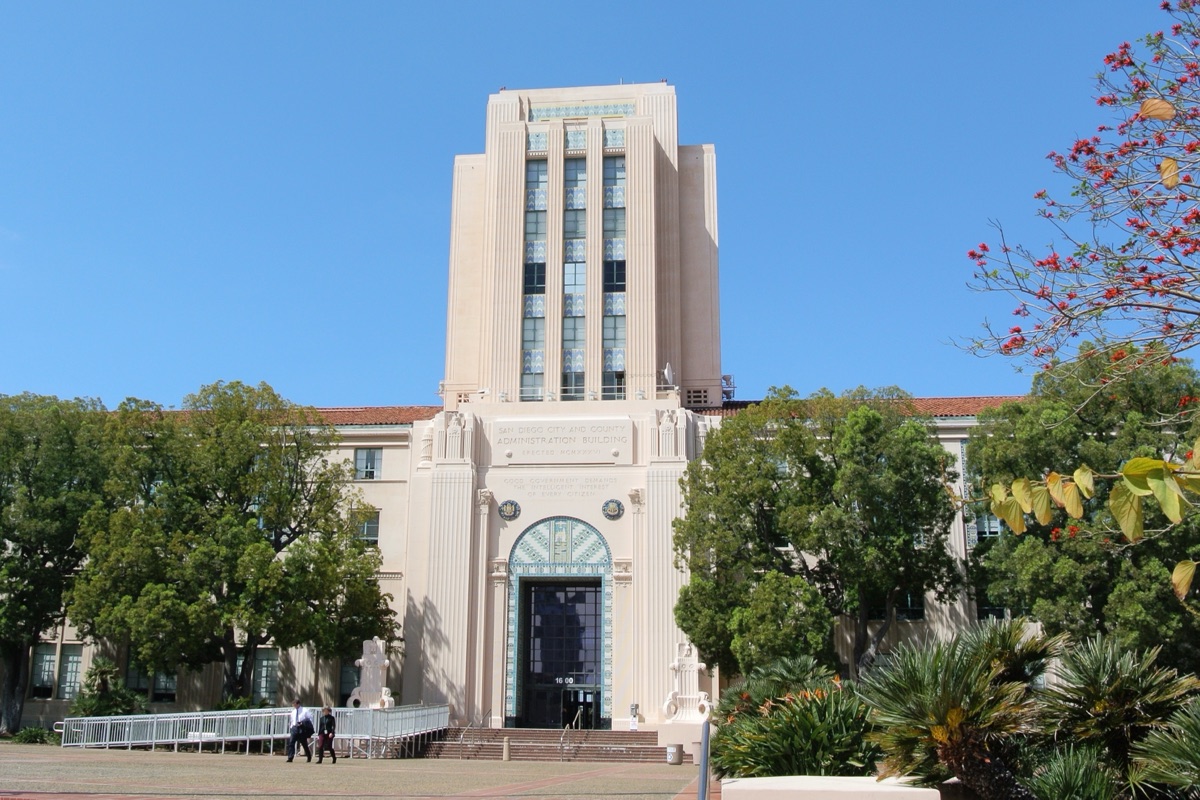 The San Diego County Administration Center